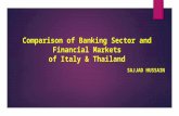 Comparison of Banking System & Financial System in Italy & Thailand