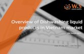 Report about Dish Washing Liquid in Vietnam 2015