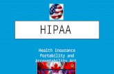Hipaa in the usa what part do you understand