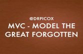 Mvc - Model: the great forgotten