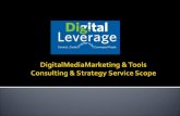 Digital media marketing service scope