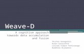 Weave-D - 2nd Progress Evaluation Presentation