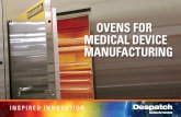 Despatch Ovens for Medical Device Manufacturing