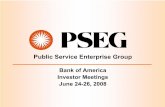 public serviceenterprise group Bankof America