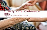 Browne Jacobson - Elderly Care Conference 2016 - Keynote presentations