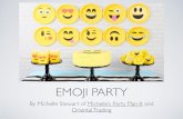Emoji Party from Oriental Trading