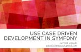 Use Case Driven Development in Symfony