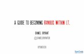 OpenCredo: "A Guide to Becoming Famous within IT"