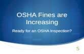OSHA Fines Are Increasing