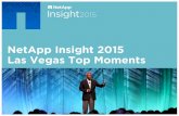 NetApp Insight 2015 Las Vegas Top Moments