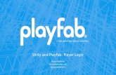 Getting Started with Unity and PlayFab: Unity Player Login