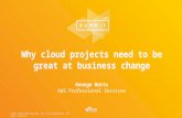 Why Cloud Projects Need To Be Great At Business Change