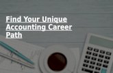 Find Your Unique Accounting Career Path