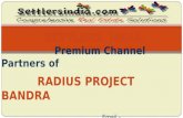 Radius Project Bandra BKC Mumbai - 9990065550
