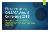 CALSAGA conference2013