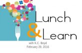 Cleveland Public Library:  Lunch & Learn