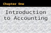 Chapter 1 introduction to accounting