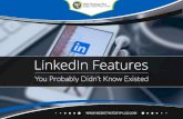 LinkedIn Features You Probably Didn’t Know Existed