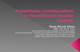 03 anaesthetic considerations in maxillofacial trauma surgery