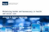 Nicholas Oughtibridge: Burden and Bureaucracy Healthcare Efficiency Through Technology Expo (HETT 2015)