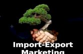Import and Export Marketing Introduction