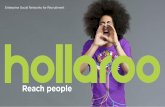 Hollaroo Enterprise Social Networks for Recruitment
