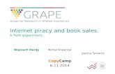 Internet Piracy and Book Sales