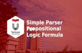 Simple Parser For Propositional Logic Formula