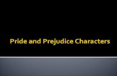 4   characters - pride&prejudice