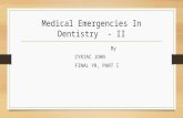 Medical emergencies in dentistry phd