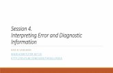 MySQL DBA Session 4 interpreting error messages