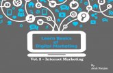 Learn basics  of digital marketing   vol 2 internet marketing