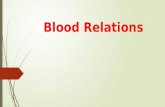 Blood relations for logical and fast thinking-