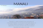 Presentation on Manali