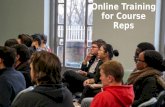Online Course Rep training (DL)