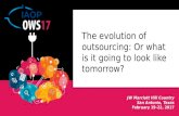 Live from Outsourcing World Summit 2017 - The Evolution of Outsourcing