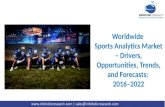 Sports analytics market Report