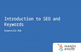 Greenville Hug - Introduction to SEO and Keywords