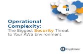 Operational Complexity: The Biggest Security Threat to Your AWS Environment