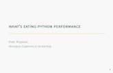 What’s eating python performance