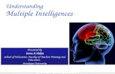 Multiple intelligence presentation 5 juni 2015