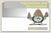 Population and environment