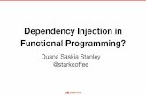 Dependency Injection in Functional Programming