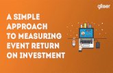 A Simple Approach To Measuring Event ROI