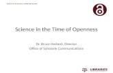 Science in the Time of Openness