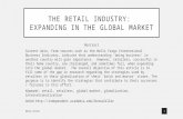 The Retail Industry: Expanding in the Global Market