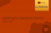 Lightning for Salesforce Admins