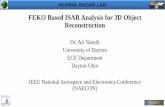 2015-06-17 FEKO Based ISAR Analysis for 3D Object Reconstruction