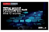 Why Good Strategies Fail- Lessons for C-Suite | PMI Thought Leadership Series