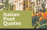 Italian Poet Quotes